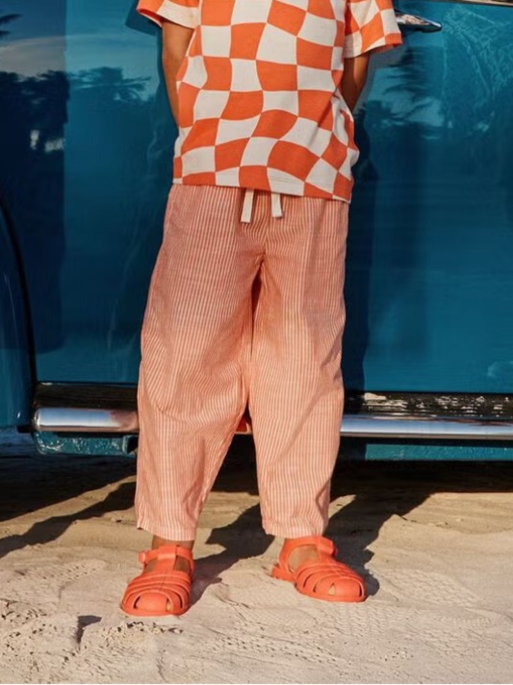 Hanna Andersson Barrel Beach Pants With Pockets 2T